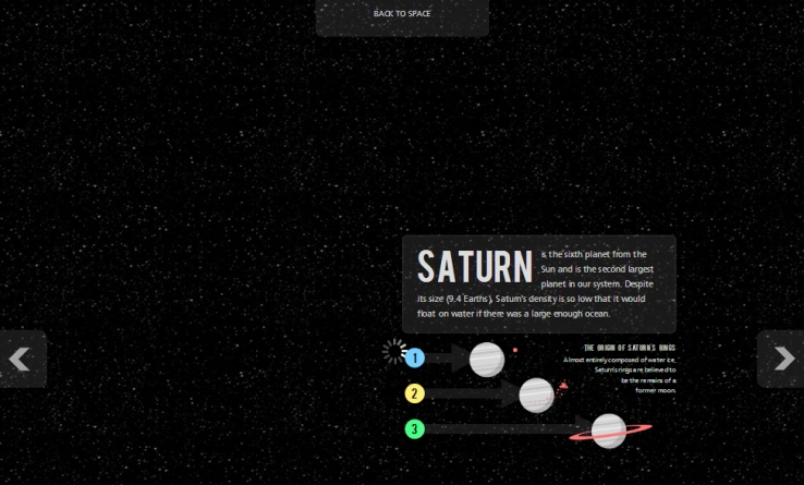 jquery SVG html5炫酷的宇宙星球信息介绍效果