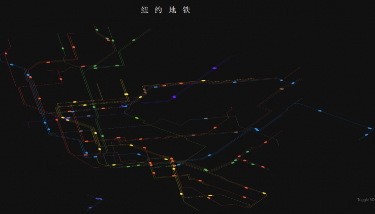 html5 svg炫酷的地铁线路线图动画特效
