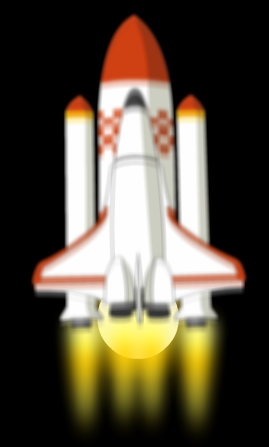 火箭发射flash动画