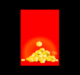 金币从天而降flash动画