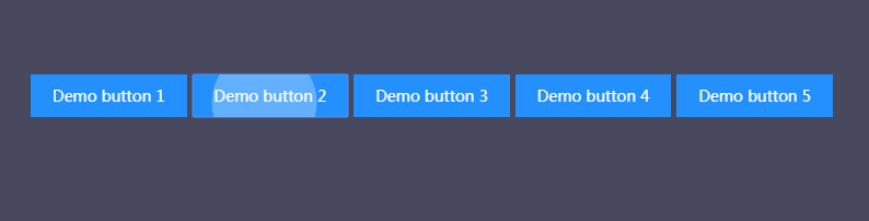 纯js制作Material Design鼠标点击按钮波纹特效