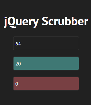 jQuery鼠标拖动文本框数值改变大小