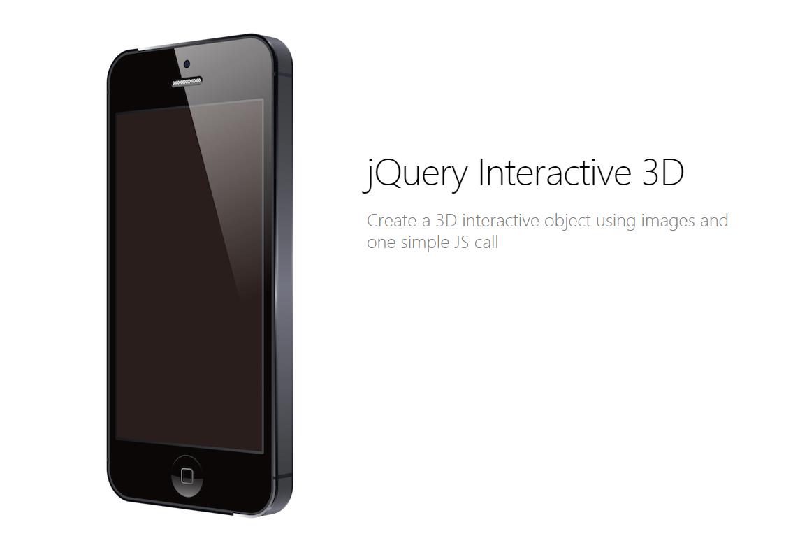 jQuery实现交互式3D旋转插件