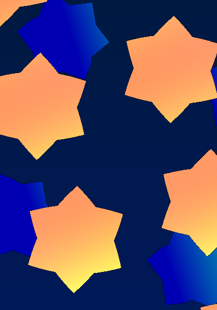利用HTML5 Canvas实现星星变形旋转动画