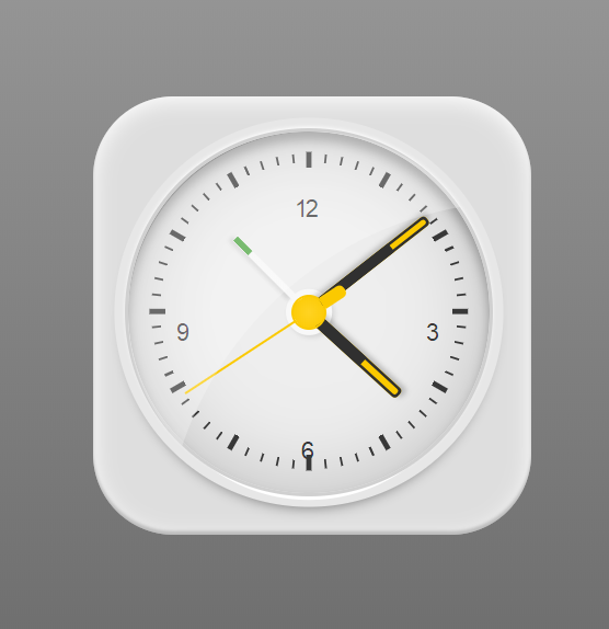 利用JS CSS3实现在线指针时钟图标特效