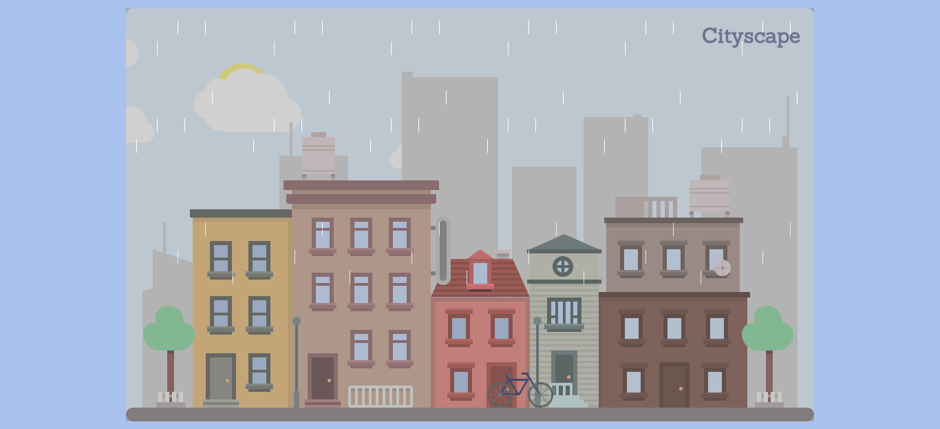 利用CSS3实现卡通城市动画场景切换特效
