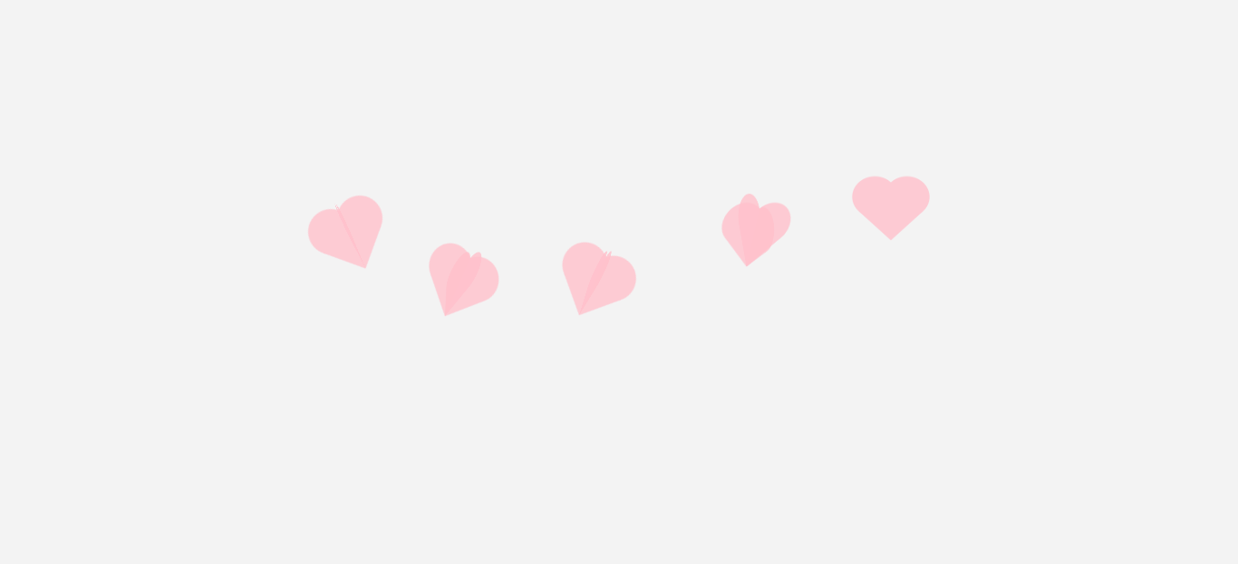 利用CSS3实现粉红色爱心悬浮动画特效