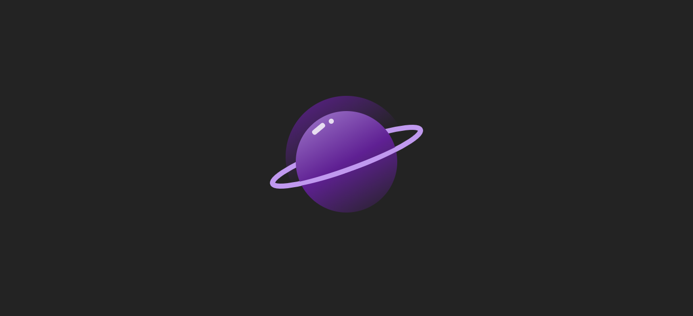 利用CSS3实现制作紫色行星动画特效