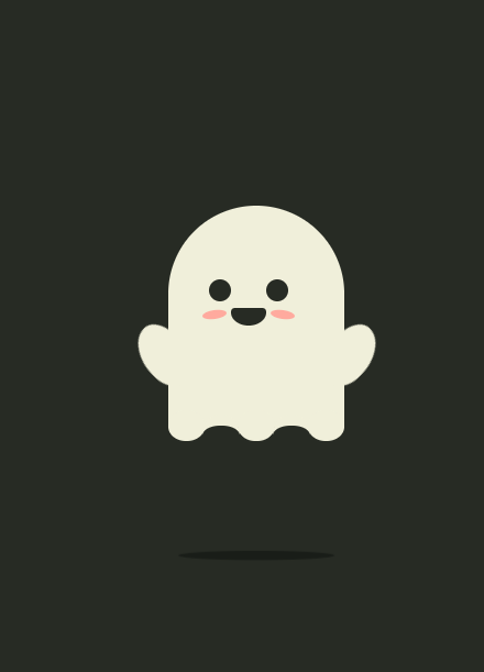 利用CSS3实现跳动的幽灵动画特效