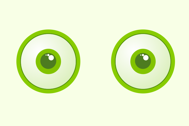 利用HTML5实现SVG眼睛眨眼动画特效
