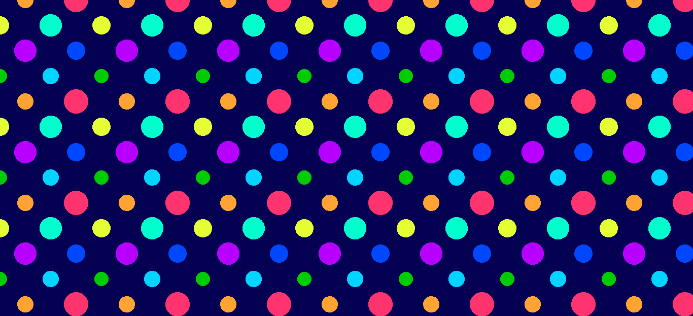 利用CSS3实现彩色圆点排列背景特效