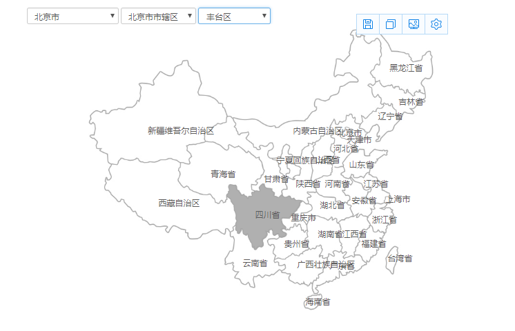 利用jQuery实现中国省份地图选择高亮代码