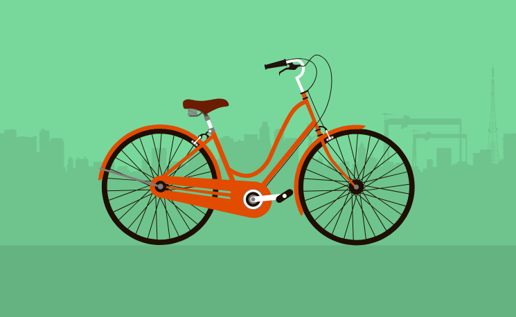 利用HTML5实现SVG自行车行驶动画特效