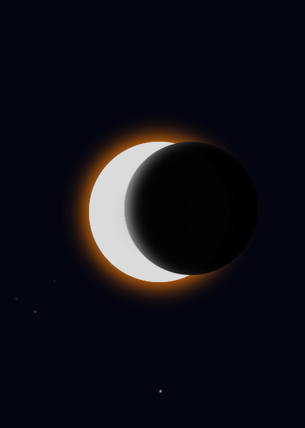 利用CSS3实现日食天狗食月动画特效