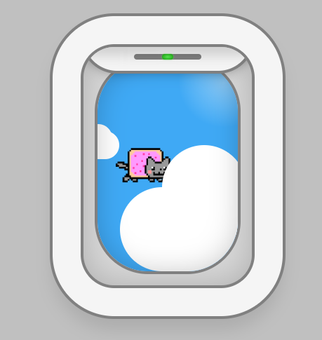 jquery css3飞机窗口动画特效代码下载