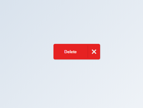 CSS3红色删除按钮动画特效代码下载