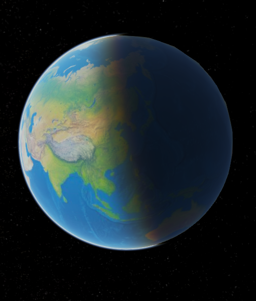Cesium全屏飞机飞行地球3D特效代码下载