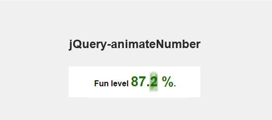 jquery 数字增加动画特效代码下载