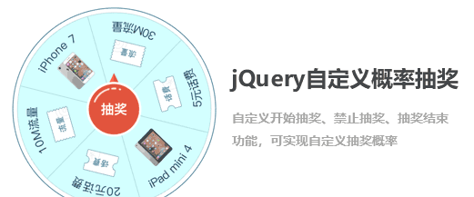 jQuery 概率转盘抽奖特效代码下载