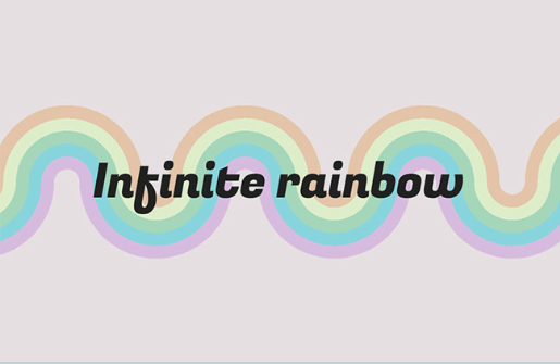 CSS3彩色曲线彩虹流动动画特效代码下载