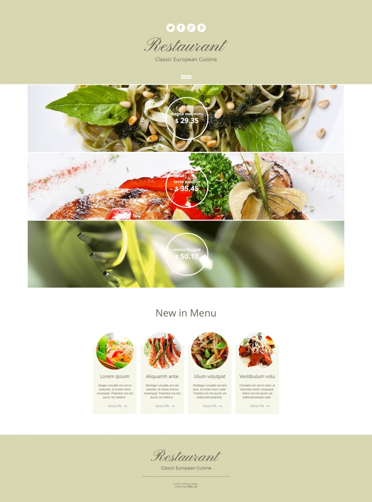 绿色精致清新的蔬菜水果农产品企业网站模板下载