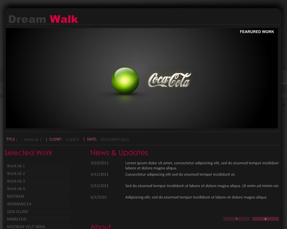 炫酷黑色漂亮的企业设计网站模板下载