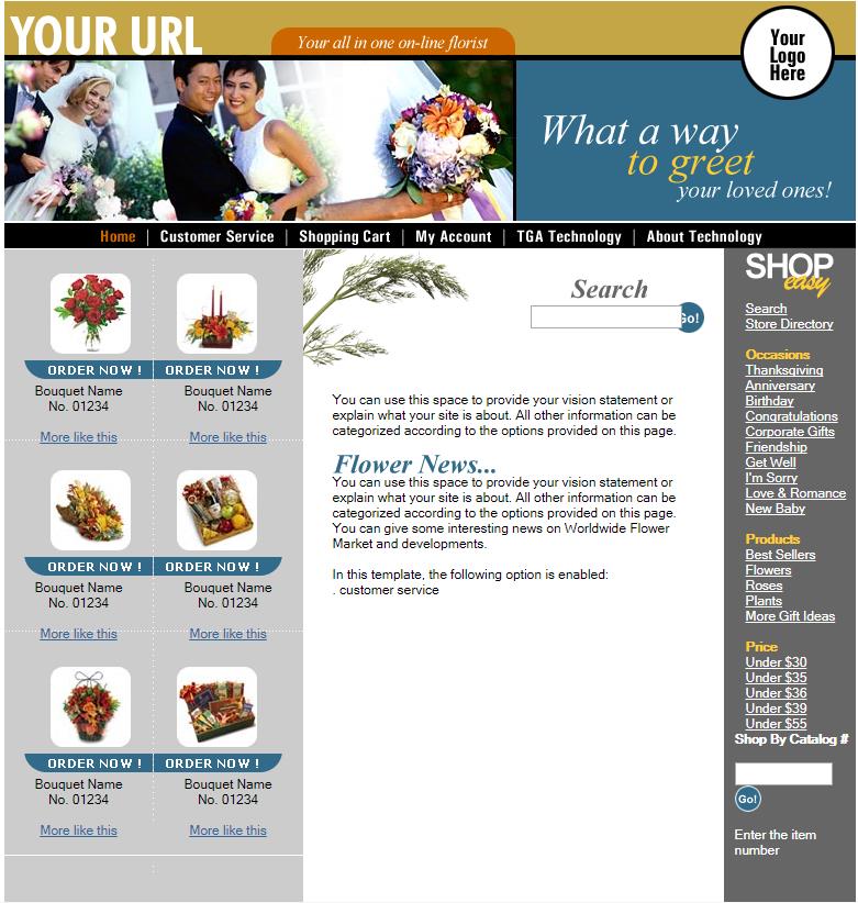 实用简洁风的婚礼企业网站模板下载