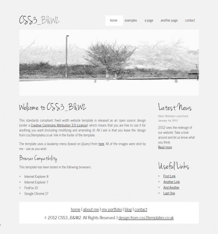灰色简洁布局的企业整站网站模板下载