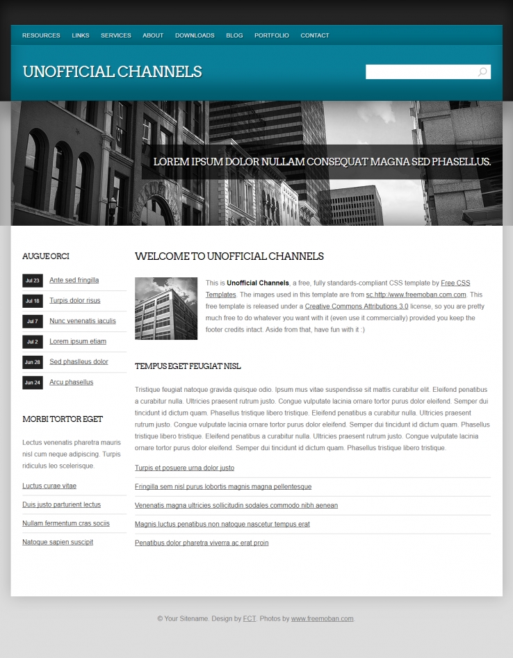 简洁高端效果的欧美建筑设计网站模板下载