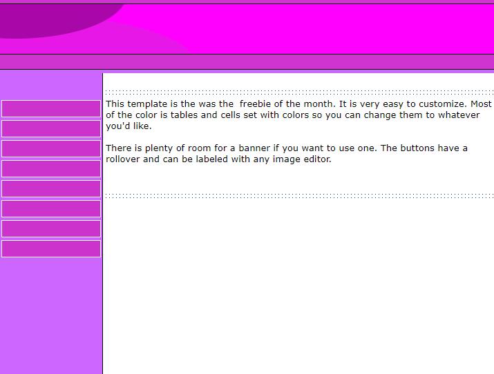 紫色简洁清新的个性网站模板下载