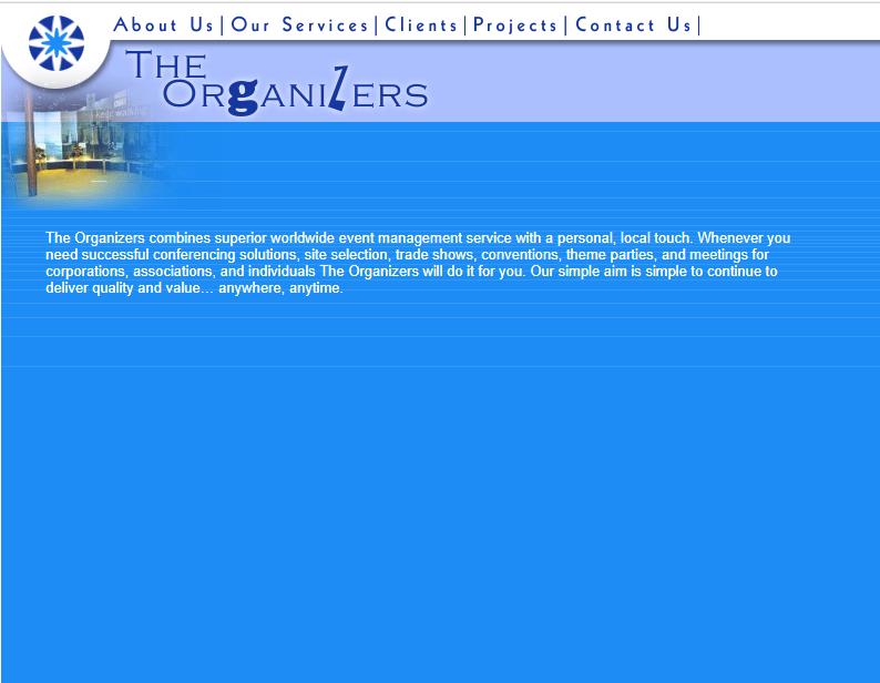 蓝色实用风格的企业网站模板下载
