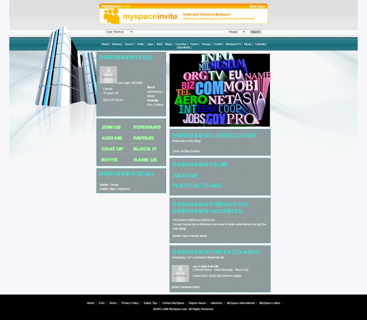 灰色简洁风格的网页服务器技术日志模板