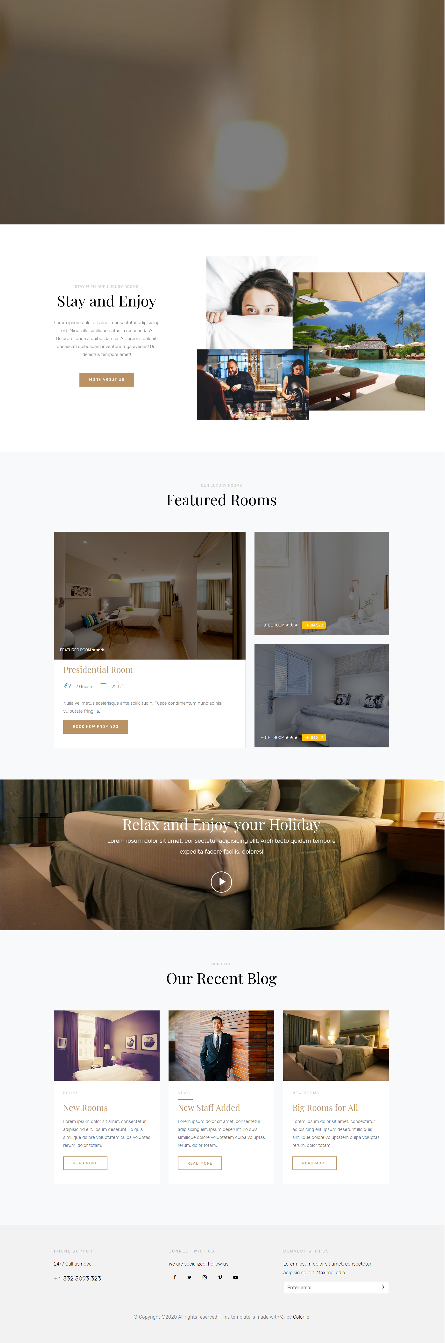 HTML黄色欧美形式酒店VIP会员网页模板代码