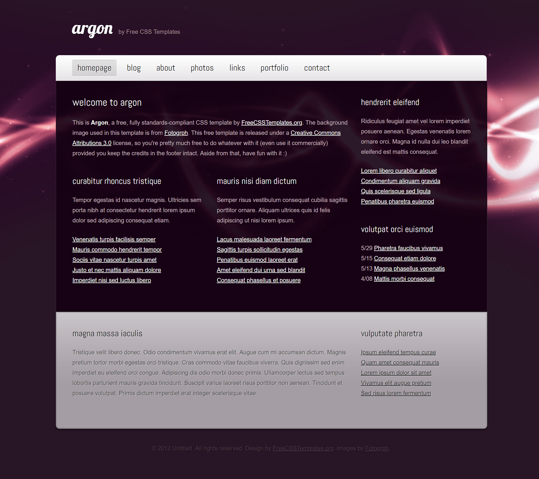 紫色大气风格响应式梦幻企业信息网页模板