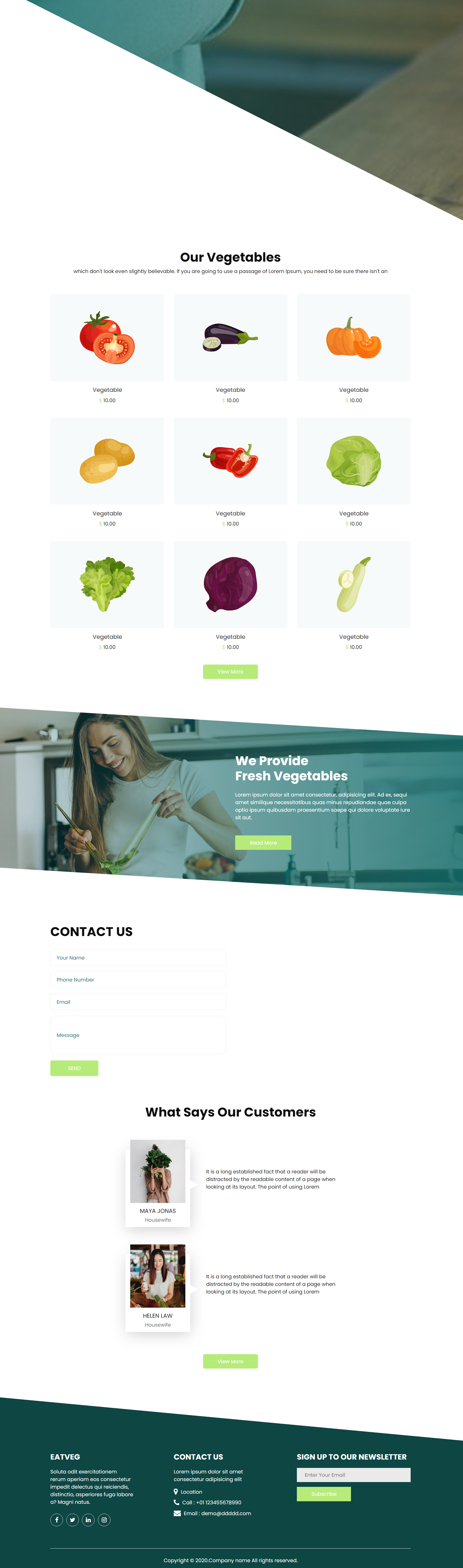 绿色简洁形式pc+wap蔬菜电子商务销售企业网站模板代码