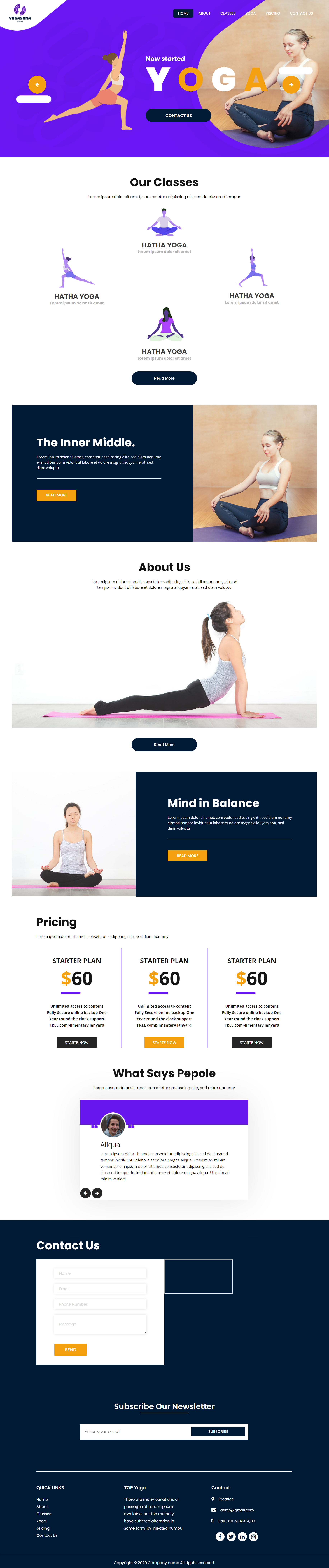 黑色简洁形式pc+wap瑜伽健身企业网站模板代码