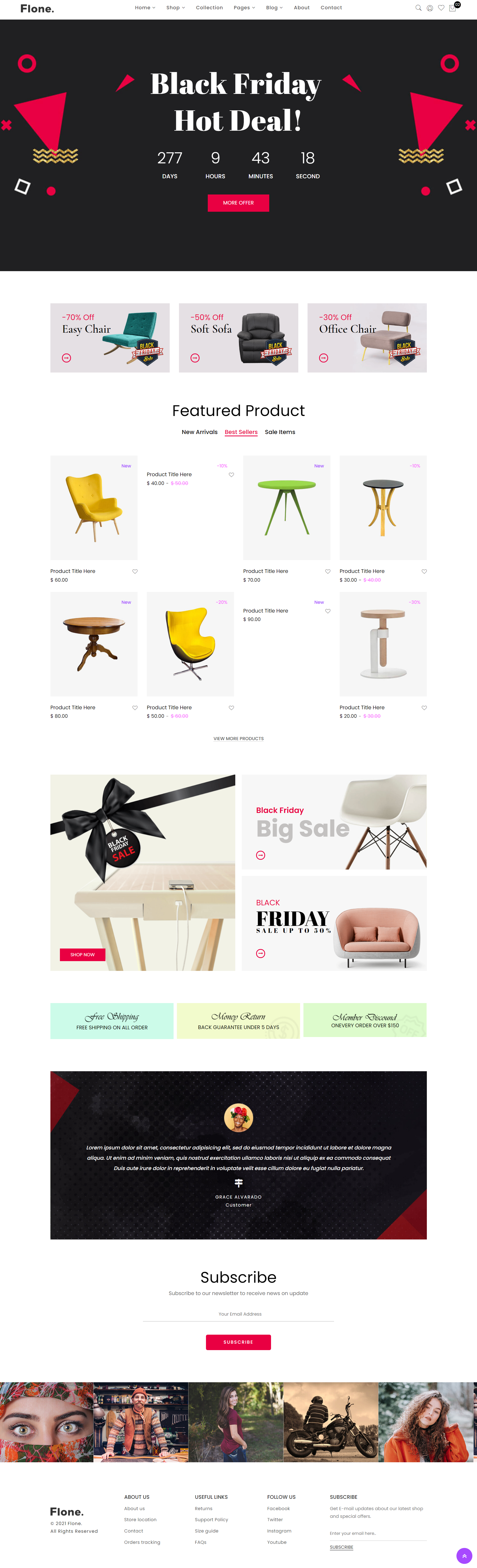 HTML5紫色宽屏样式家具店促销活动企业网站模板代码下载